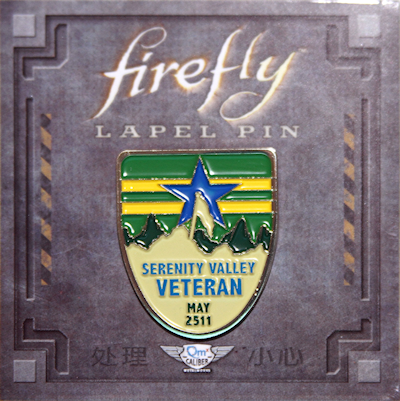 Serenity Valley Veteran Pin